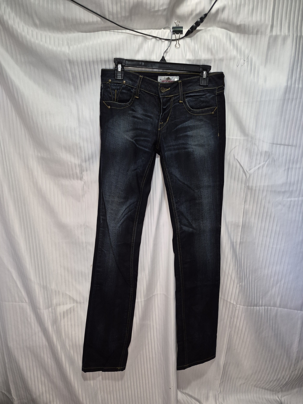 Dark Wash Women's Straight-Leg Jeans -Dark Blue Denim Fornrrina Size 28